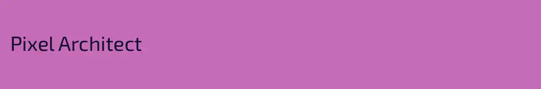 Pixel Architect